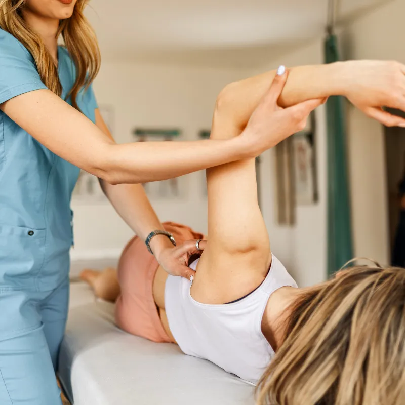 1 Patient experiencing dry needling treatment at Arlington Physical Therapy for effective pain relief and rehabilitation.